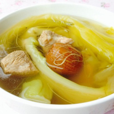 秋季粤式老火汤--霸王花瘦肉汤的做法